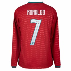 Camisa Seleção Portugal Home 2026/27 Ronaldo 7 - Manga longa