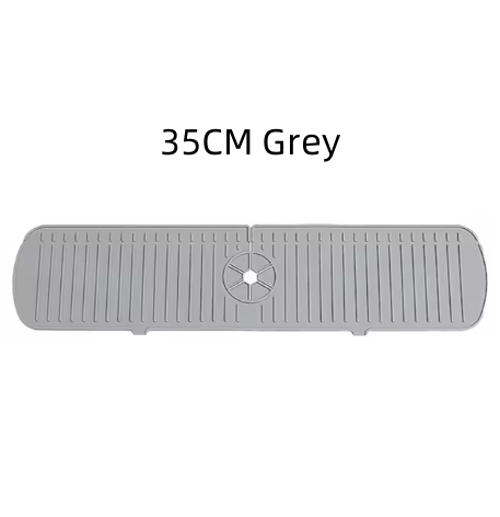 Silicone Drain Mat, Kitchen Faucet Sink Splash Guard,  Sink Draining Pad Behind Faucet,For Kitchen & Bathroom Countertop Protect