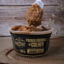 Paçoca Cremosa de Colher Zero Açúcar 260g