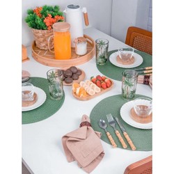 Pote Vidro com Colher e e tampa Rolha 240 ml Transparente
