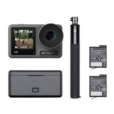 Câmera DJI Osmo Action 3 Adventure Combo 4K 4K120 Cinza AC002