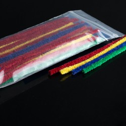 Limpador de Cachimbo de Algodão A-Smoke Colorido - Pacote com 50