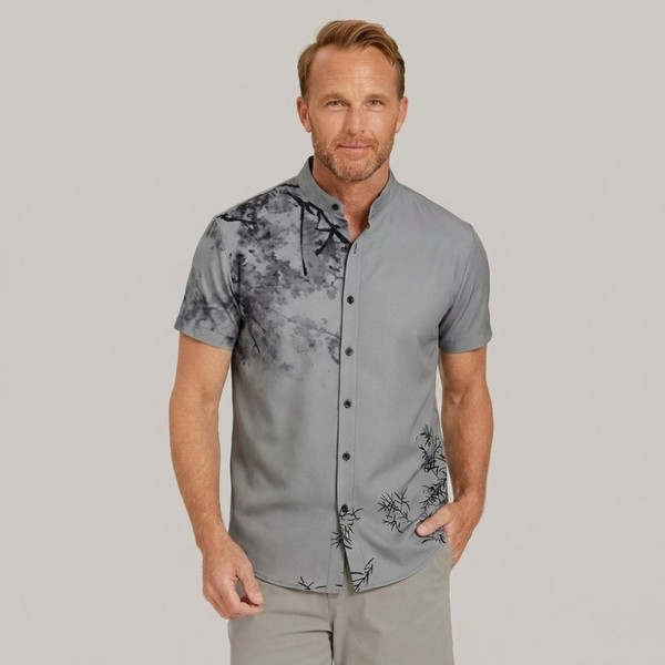 Camisa Vinser Cinza Sakura