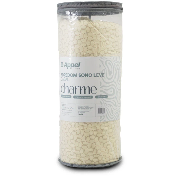 Edredom King Charme Sono Leve Appel Home Wave