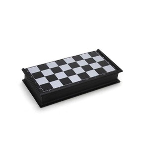 Jogo de Xadrez Magnético para Viagem - Preto