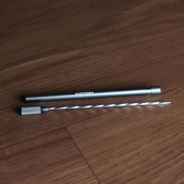 Furador Destravador de Charutos Slim Victory - Cinza
