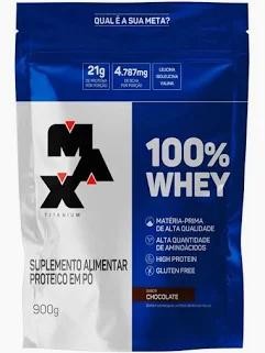 100% Whey Chocolate 900g - MAX TITANIUM