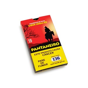 Cigarro de Palha Pantaneiro Cereja Ice - Mç (10)