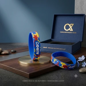 Pulseira de Identificação OKERX Kids TEA - Segurança para Crianças com Autismo