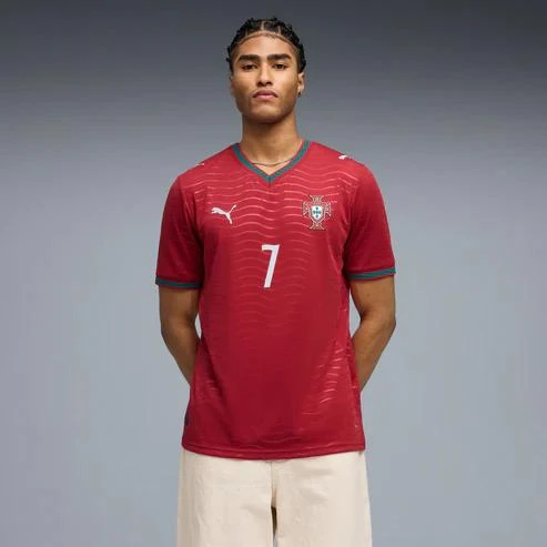 Portugal 2026 Camisa Mandante Ronaldo 7 - Masculino