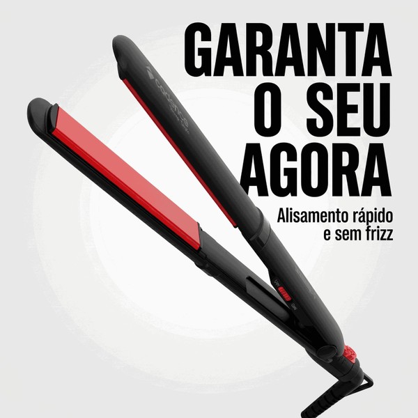 Prancha Cadence Pac280 Rouge Style