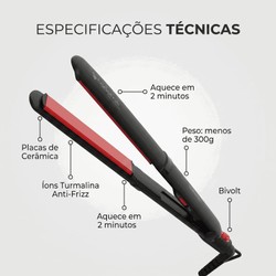 Prancha Cadence Pac280 Rouge Style