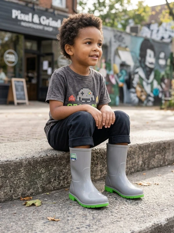 GALOCHA TOM WBOYS CINZA/VERDE FOLHA 35041