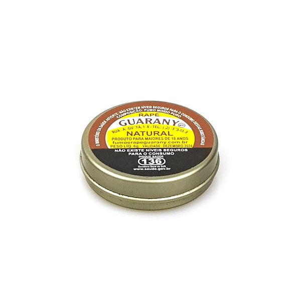 Rapé Guarany Natural - Lata 6g