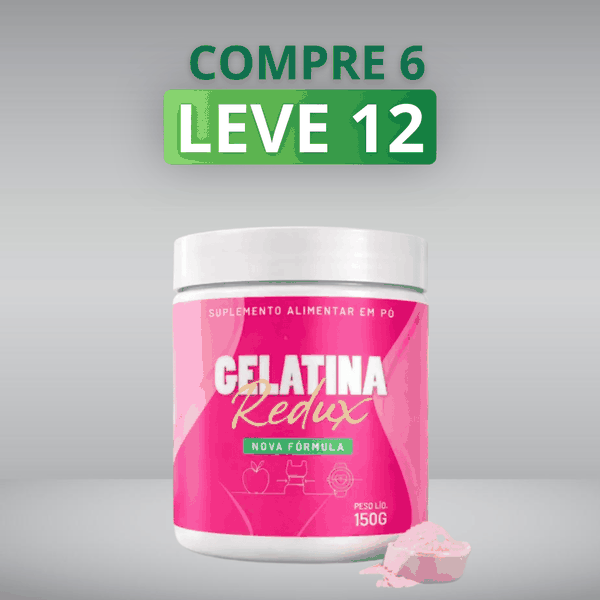 Gelatina Redux - 10% de Desconto no Pix + Frete Grátis