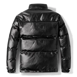 Jaqueta Puffer Masculina de Inverno Celesto