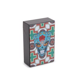 Cigarreira de Plástico - Caveira Mexicana 4