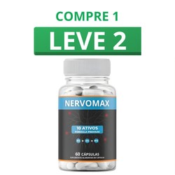 Nervomax 60 Cápsulas + Frete Grátis