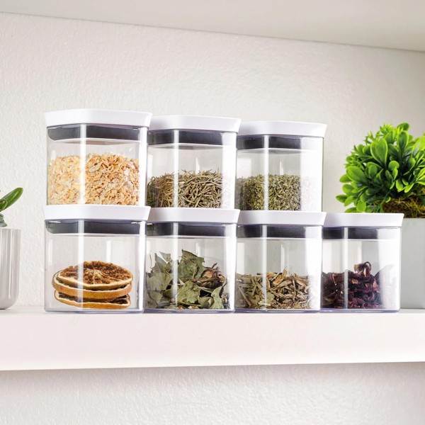 Pote hermético organizador Ou 150ml Linha Block