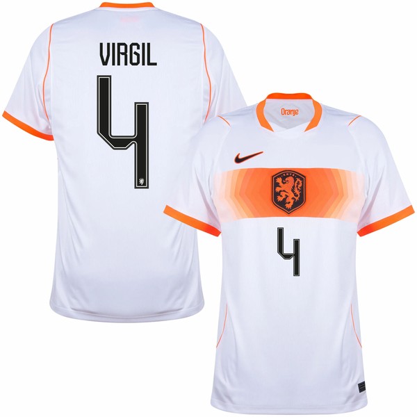 Camisa Seleção Netherlands Away 2026/27 Virgil 4