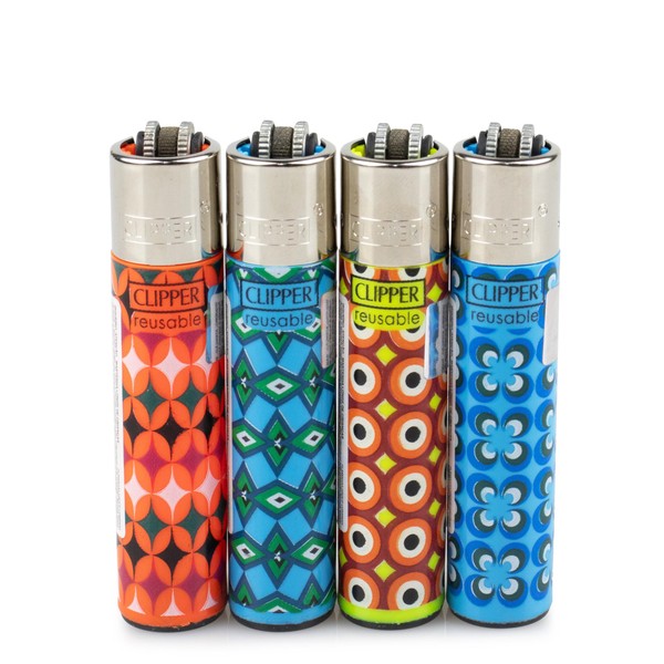 Isqueiro Clipper Retro Style - Estampas Sortidas (Un.)