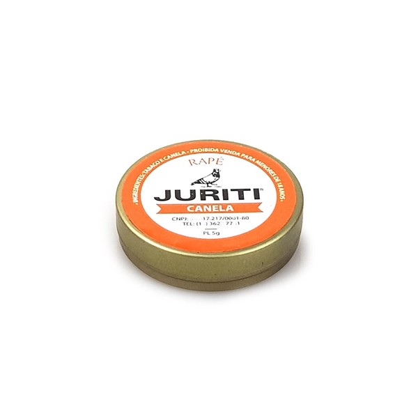Rapé Juriti Canela - Lata 5g