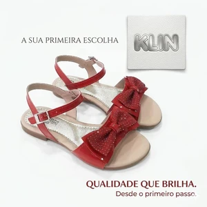 SANDALIA SUAMI KIDS - VERMELHO KLIN - 126108000 