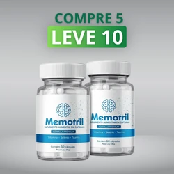 Memotril - 10% de Desconto no Pix + Frete Grátis