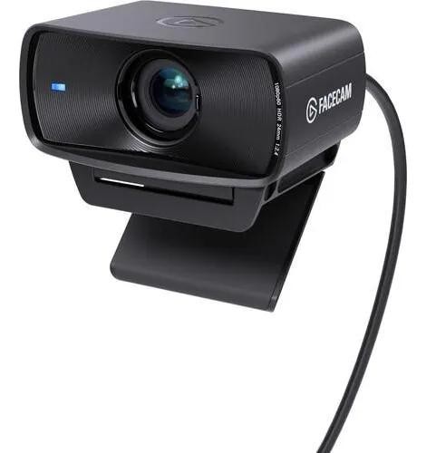 Webcam Elgato Facecam  FHD 1080p 60fps  Preto - 10WAC9901