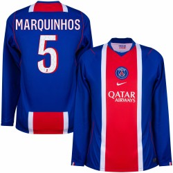 Camisa PSG Home 2026/27 Marquinhos 5 - Manga longa
