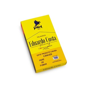 Cigarro de Palha Eduardo Costa Amarillo (Com Piteira) - Mç (20)