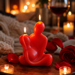 Vela Casal Romântico 
