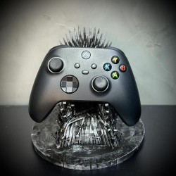 Suporte/Decoração Premium Trono de ferro Game of Thrones compativel com Controle Playstation e Xbox pintado a mão + CHAVEIRO DE BRINDE Pronta Entrega