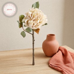 Haste Peônia Outonada Creme 42cm
