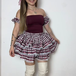 Conjunto Junino - Cereja