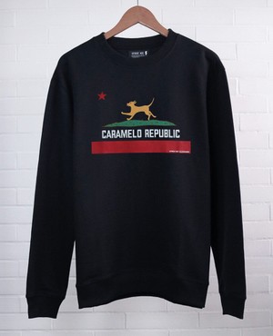 Moletom Caramelo Republic Preto