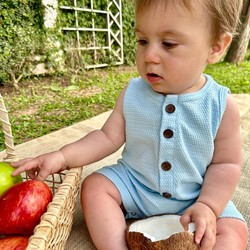 kit Bebe Verao com 5 peças RN ( 0 - 24 Meses)