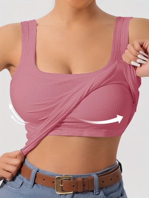 Top Feminino com Sutiã Embutido LiftFit