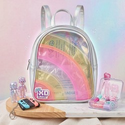 BOLSA PAMPILI BOLSA PRATA/COLORIDO SINT PK XD 6001033 