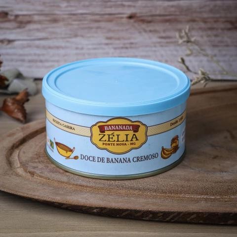 Bananada Cremosa Zero Açúcar - 400g