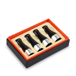 Kit com 4 Piteiras para Charuto Galiner - Prata