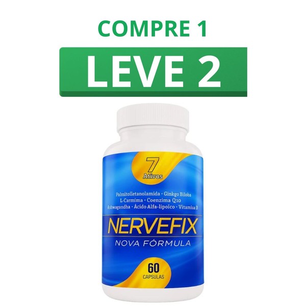 Nervefix 60 Cápsulas + Frete Grátis