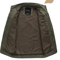 Jaqueta Militar Masculina Plus Size M-6XL - Algodão e Poliéster