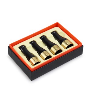 Kit com 4 Piteiras para Charuto Galiner - Dourada
