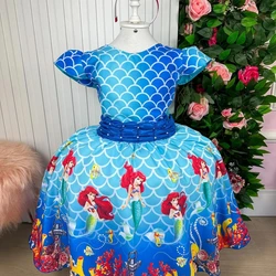Vestido Temático - Pequena Sereia  