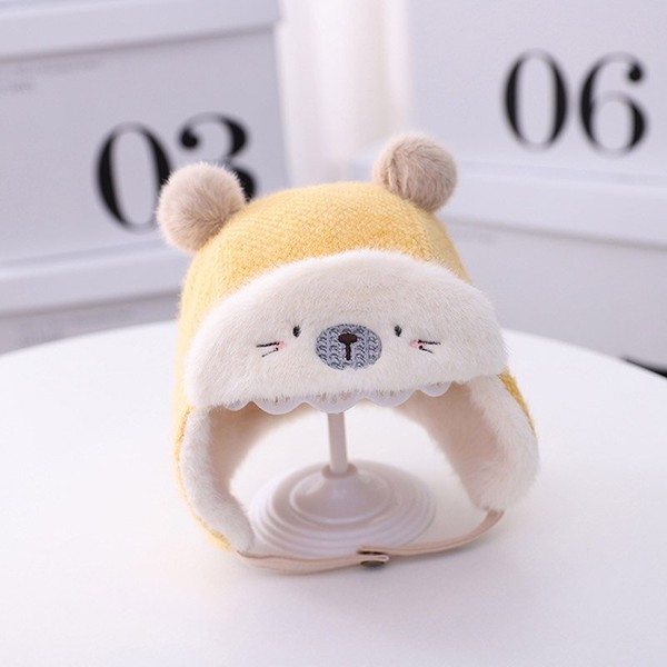 Gorro Infantil com Protetor de Orelha - 1 a 3 Anos