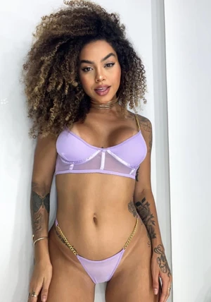 Conjunto Ibiza em tule com aro