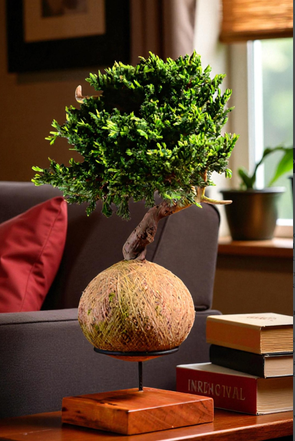 Kokedama Bonsai Coniferas
