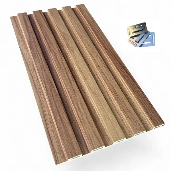 Painel Ripado WPC revestido com filme 2,90m x 0,15m