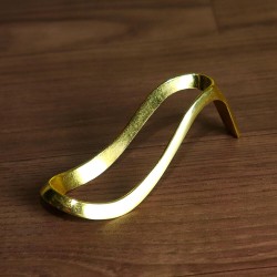 Porta 1 Cachimbo Meglio em Metal - Dourado